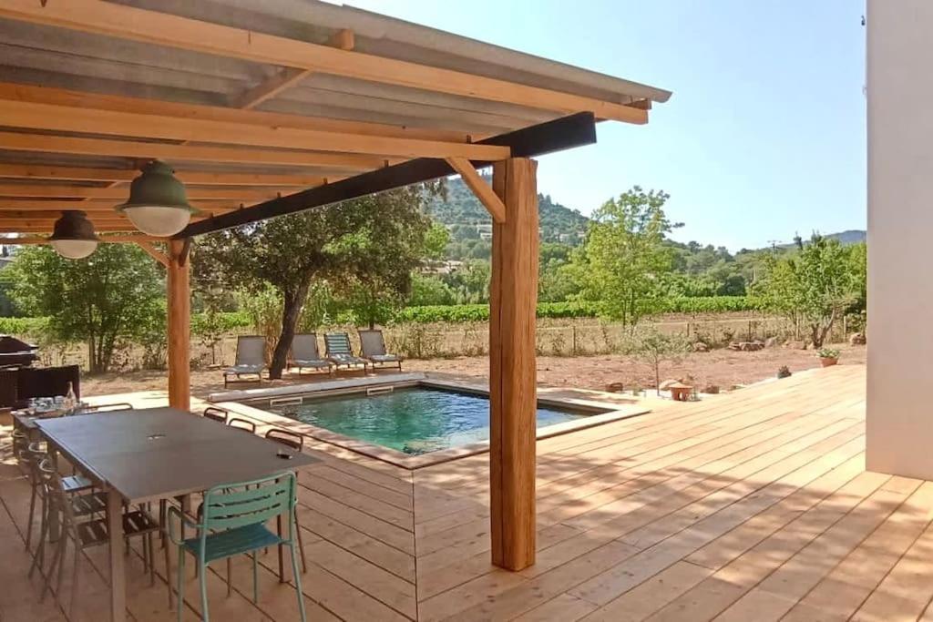 Superbe Villa Cadre Campagne Roquebrune-sur Argens Luaran gambar