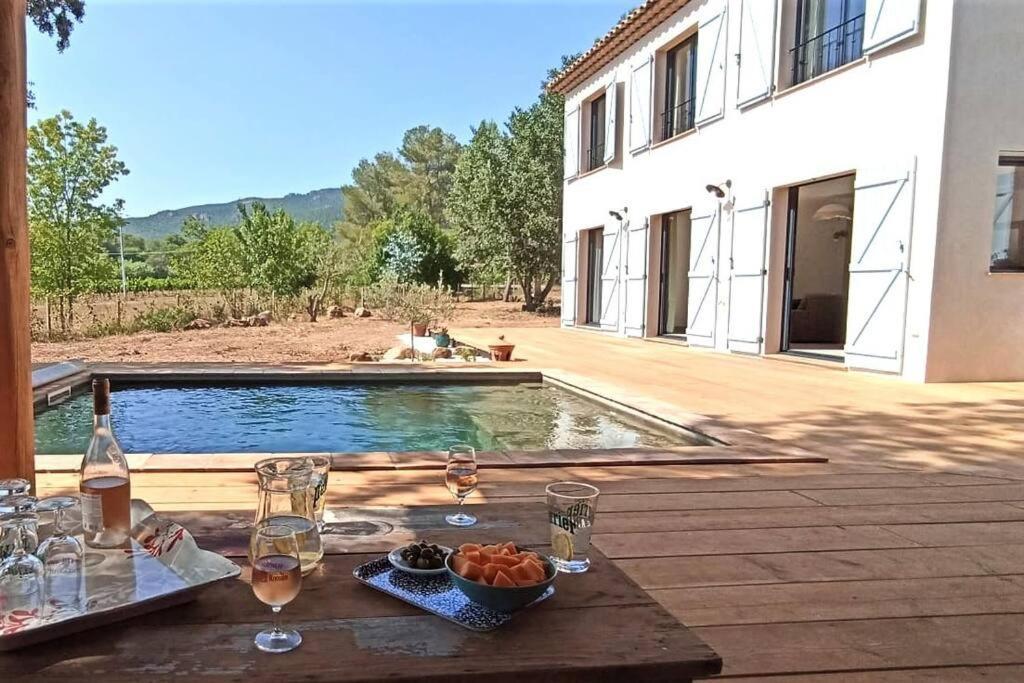 Superbe Villa Cadre Campagne Roquebrune-sur Argens Luaran gambar