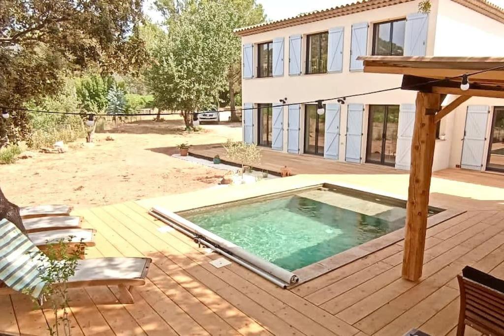 Superbe Villa Cadre Campagne Roquebrune-sur Argens Luaran gambar